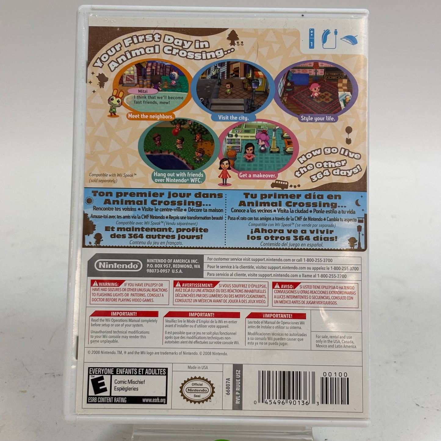 Animal Crossing City Folk (Wii, 2008)