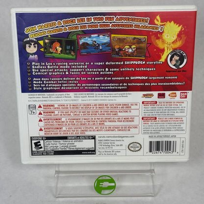 Naruto Powerful Shippuden (Nintendo 3DS, 2013) Complete