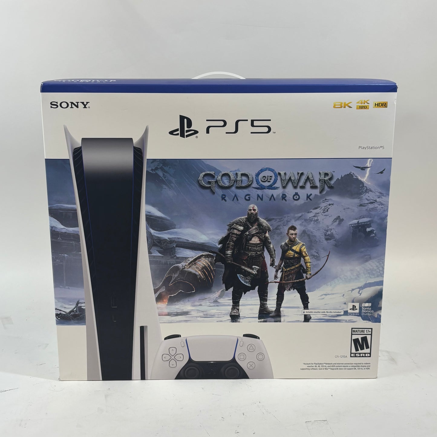 New Sony PlayStation 5 Disc  825GB God of War Limited Edition Console 