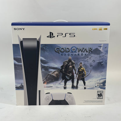 New Sony PlayStation 5 Disc  825GB God of War Limited Edition Console 