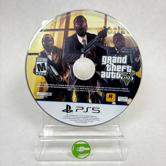 Grand Theft Auto V (Playstation 5, 2022) Disc Only