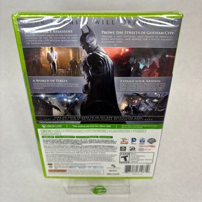 New Batman: Arkham Origins (Xbox 360, 2013) Sealed