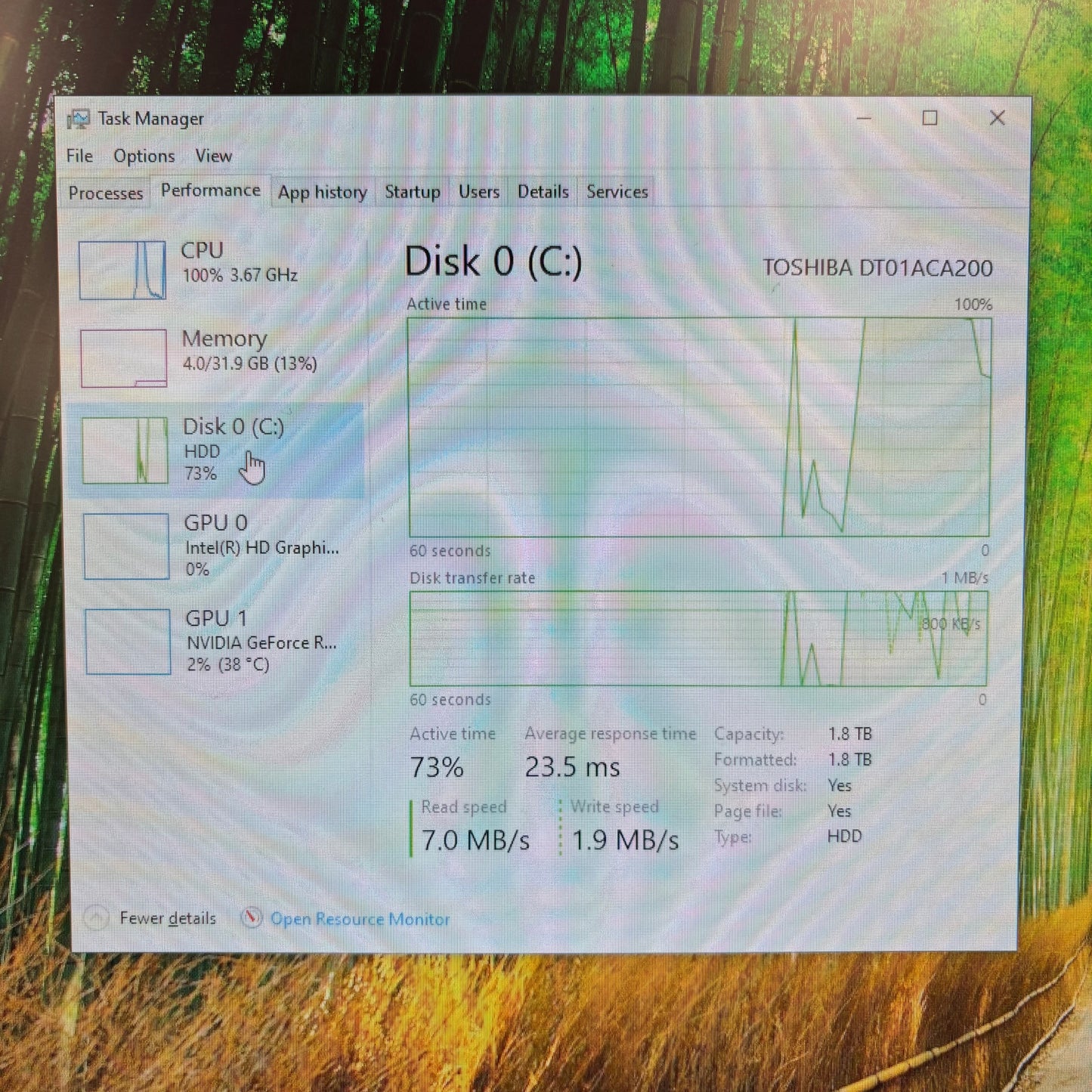 Dell XPS Custom PC i7-6700 3.40GHz 32GB RAM 2TB HDD Intel GeForce RTX 2060
