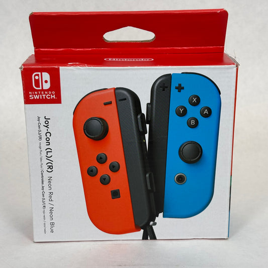 Nintendo Joy Con L/R Neon Red/Neon Blue HACAJAEAAUSZ
