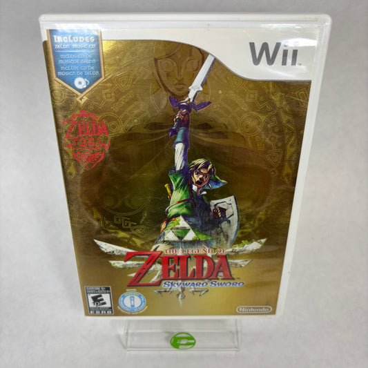 Zelda Skyward Sword [Soundtrack Bundle] (Wii,