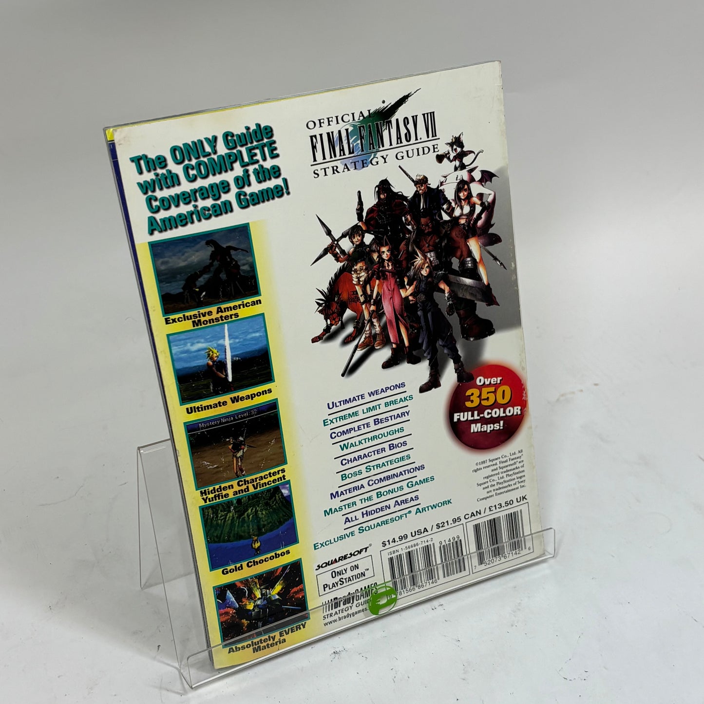 Brady Games Final Fantasy VII Strategy Guide
