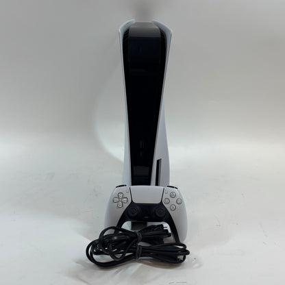 Sony PlayStation 5 Disc PS5 1TB White Console Gaming System CFI-1215A