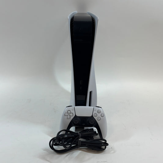 Sony PlayStation 5 Disc PS5 1TB White Console Gaming System CFI-1215A