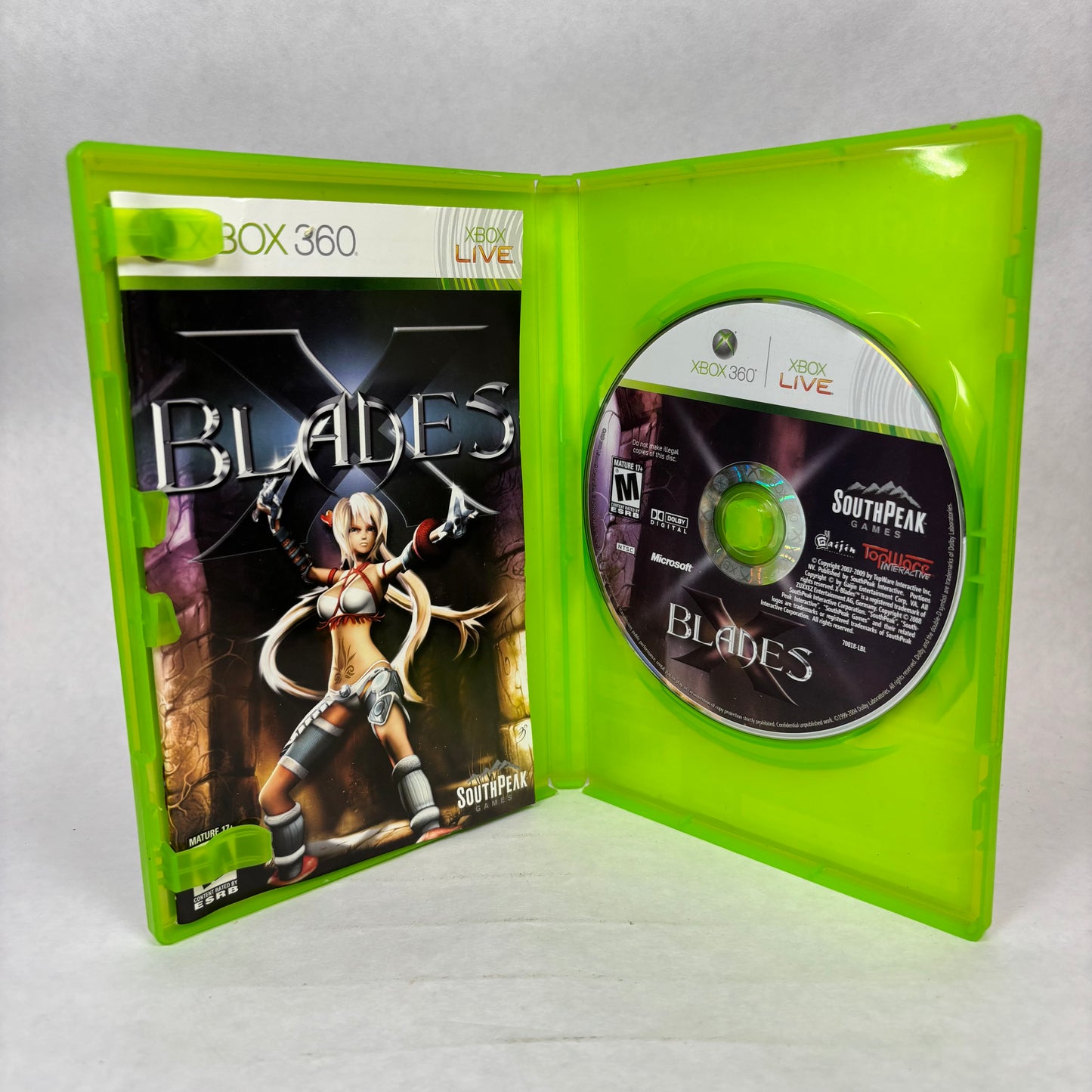 X-Blades (Xbox 360, 2009) Complete