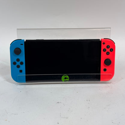 Nintendo Switch OLED Console Gaming System HEG-001 Red/Blue