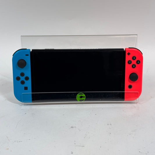 Nintendo Switch OLED Console Gaming System HEG-001 Red/Blue
