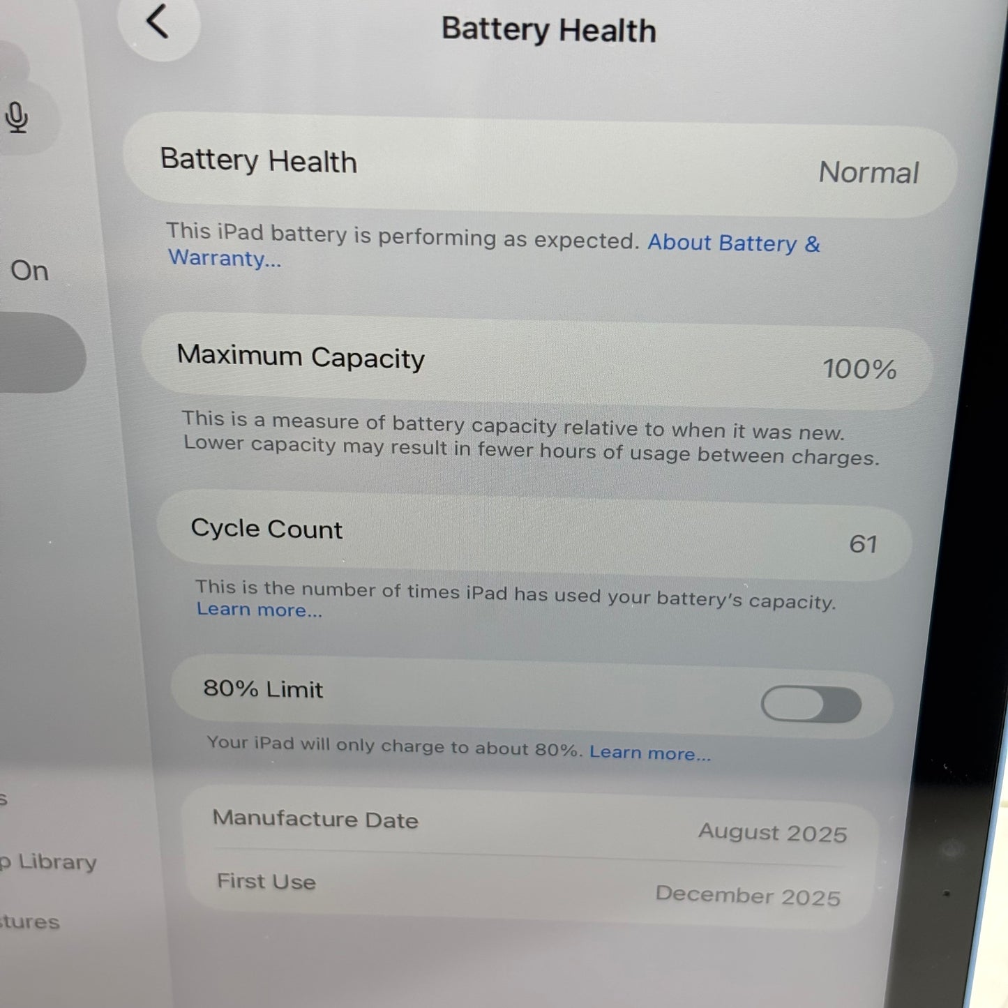 WiFi Only Apple iPad 11" (A16) 128GB Blue MD4A4LL/A