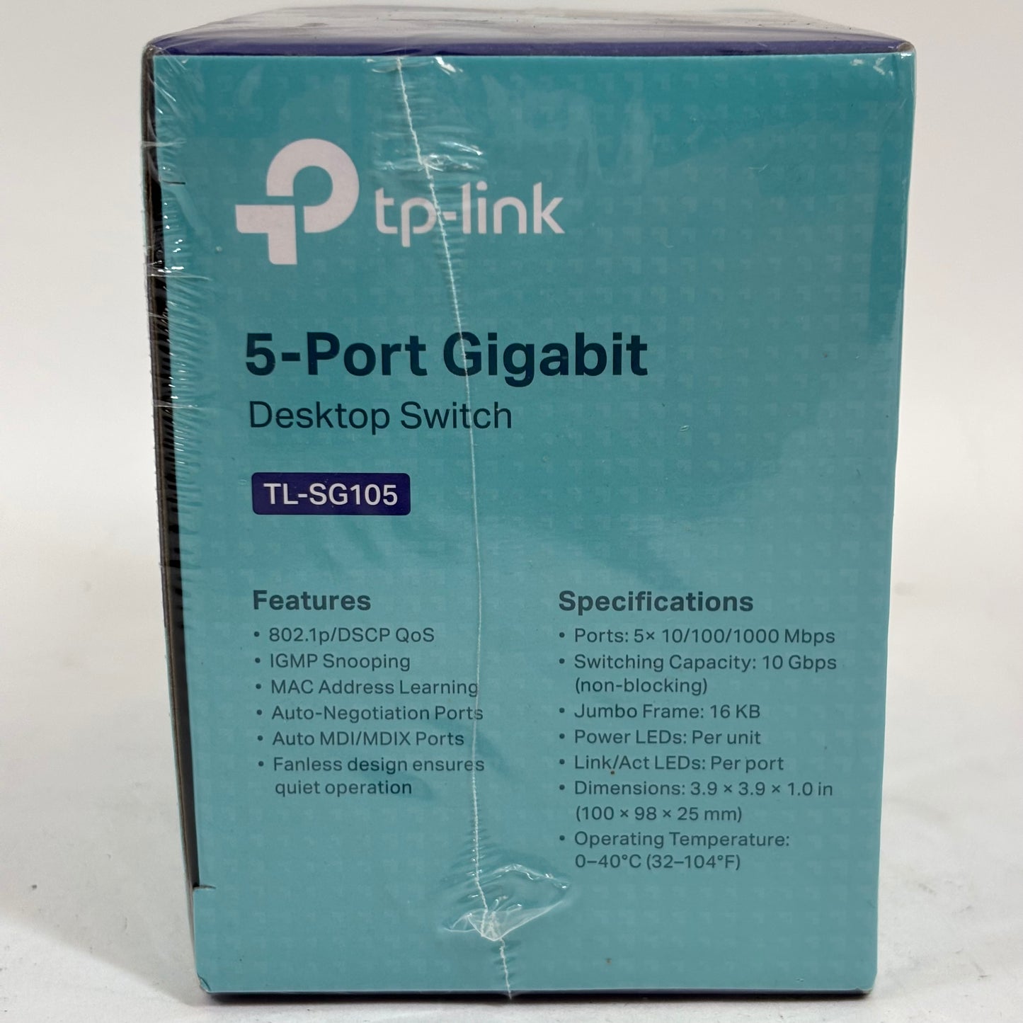 New TP-Link TL-SG105 5-Port Gigabit Desktop Switch TL-SG105