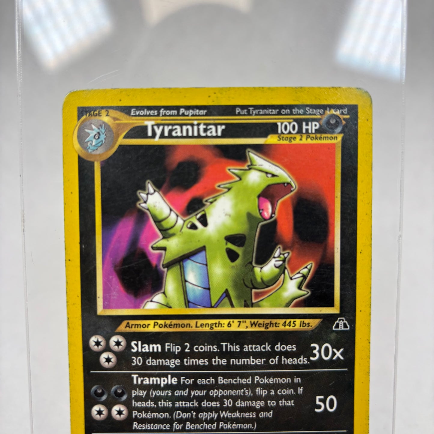 Pokémon TCG Neo Discovery Tyranitar 31/75 Regular English