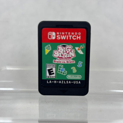 Big Brain Academy: Brain vs. Brain (Nintendo Switch, 2021) Cartridge Only