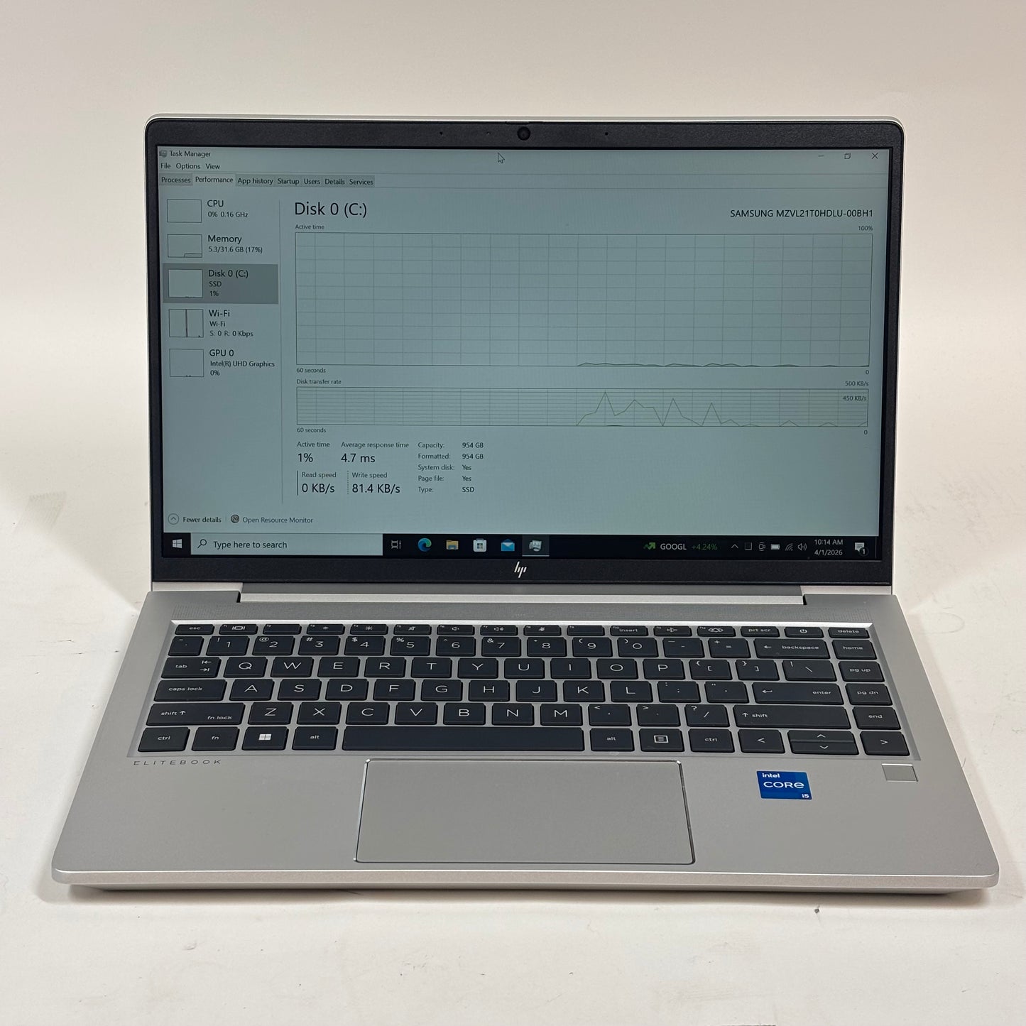 HP EliteBook 736H9AV 14" i5-1335U 1.3GHz 32GB RAM 1TB SSD