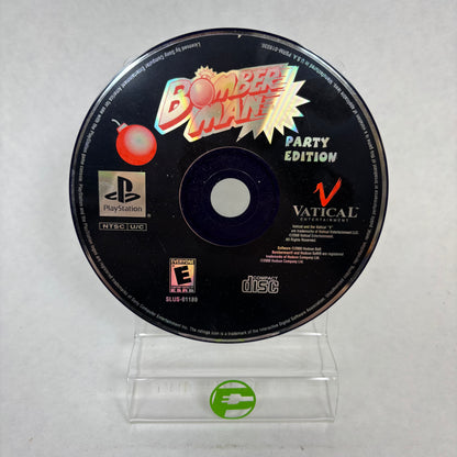 Bomberman Party Edition (Playstation, 2000) Disc Only