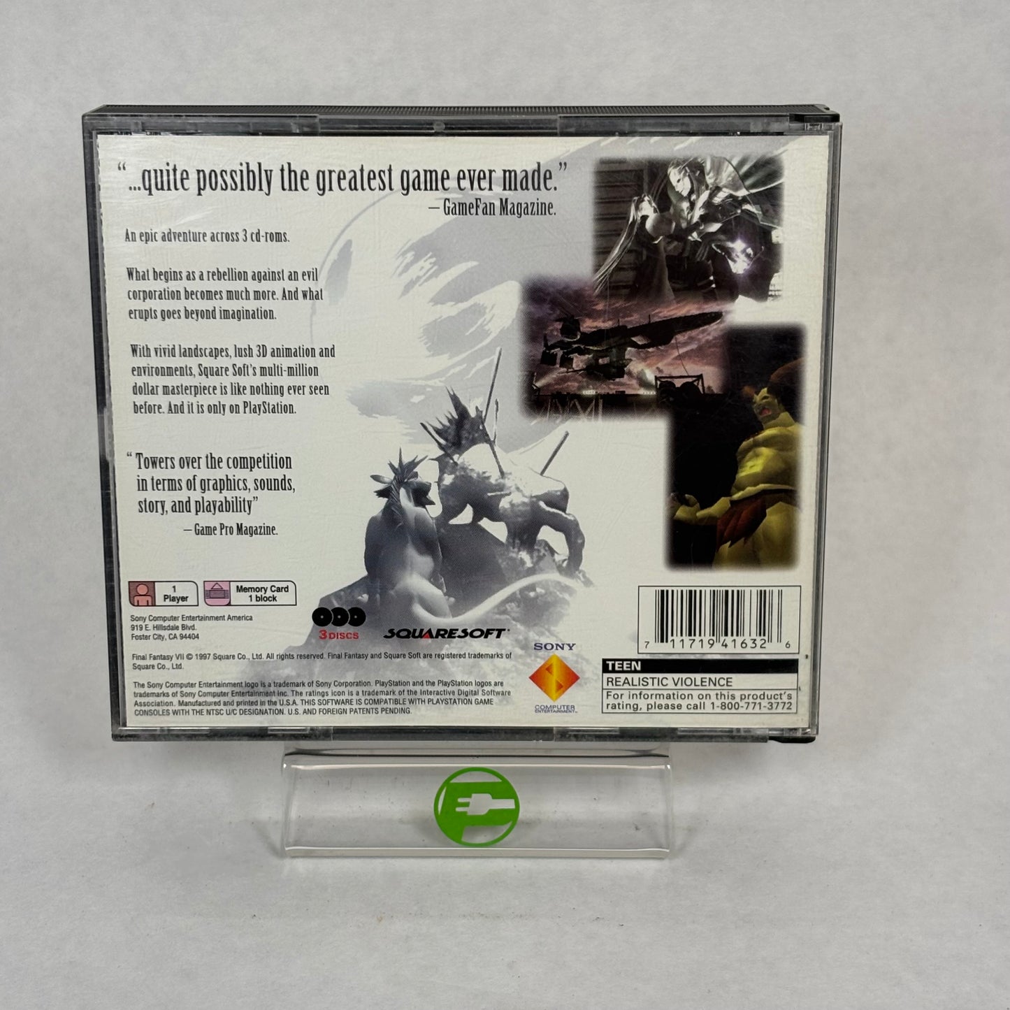 Final Fantasy VII (Playstation, 1997)