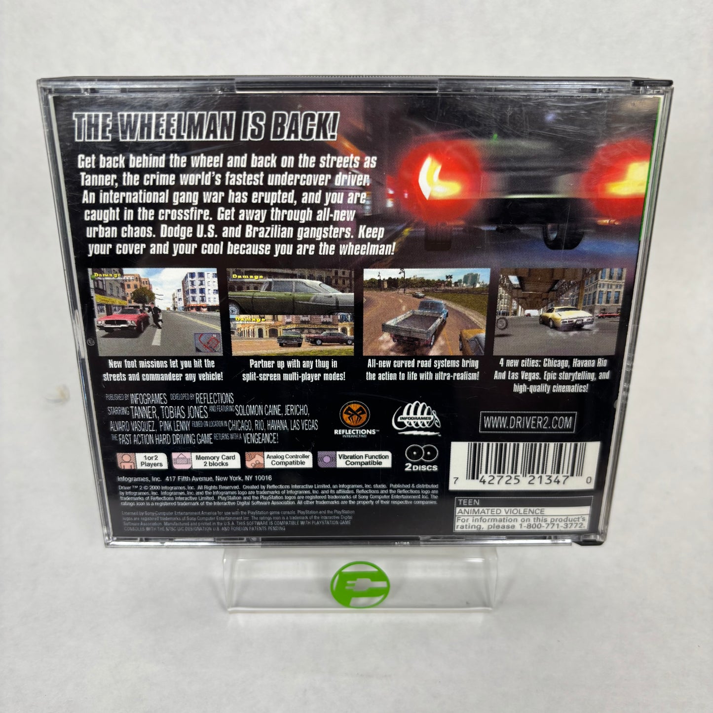 Driver 2 (Playstation, 2001)
