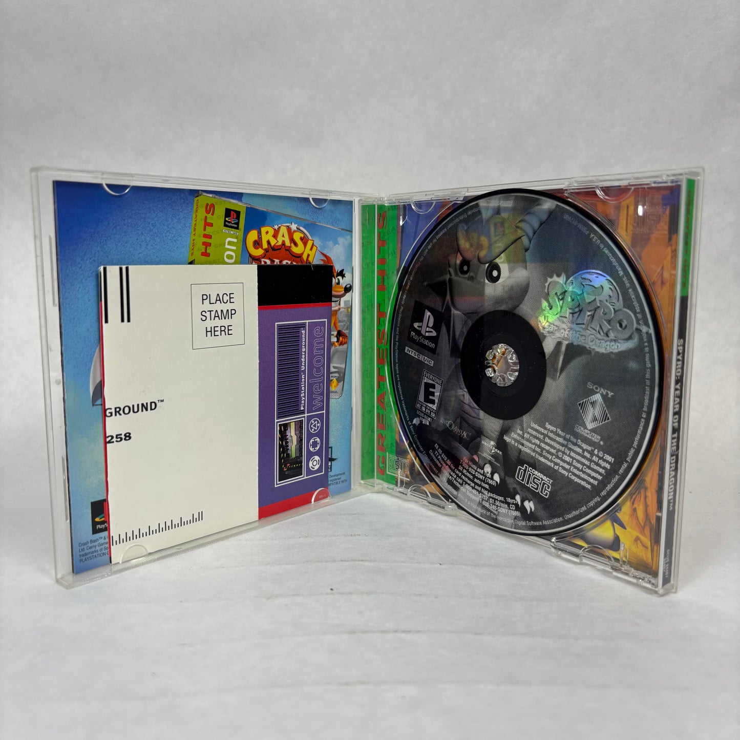 Spyro Year of the Dragon (Playstation, 2000) Complete