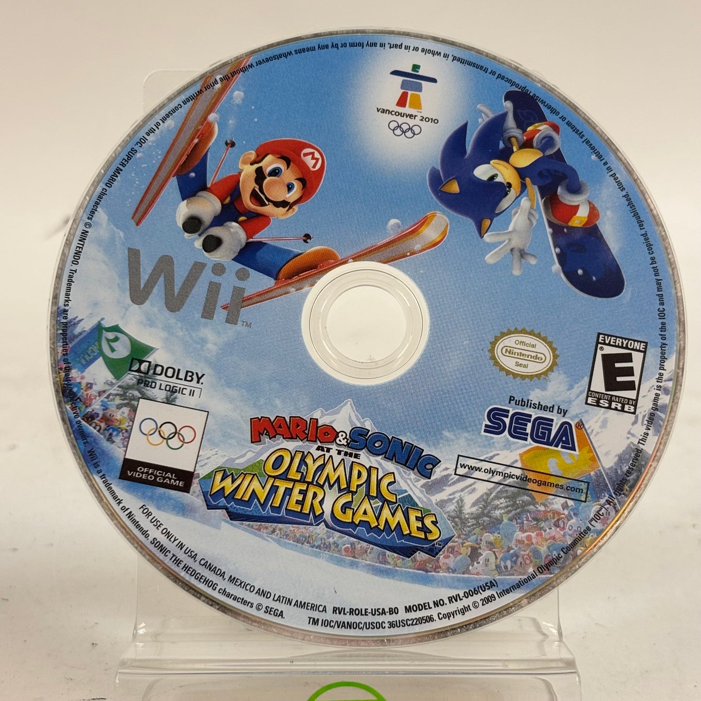 Mario and Sonic at the Olympic Winter Games (Wii, 2009)