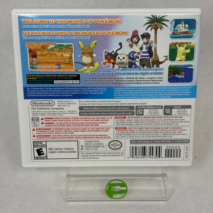 Pokemon Moon (Nintendo 3DS, 2016) Complete