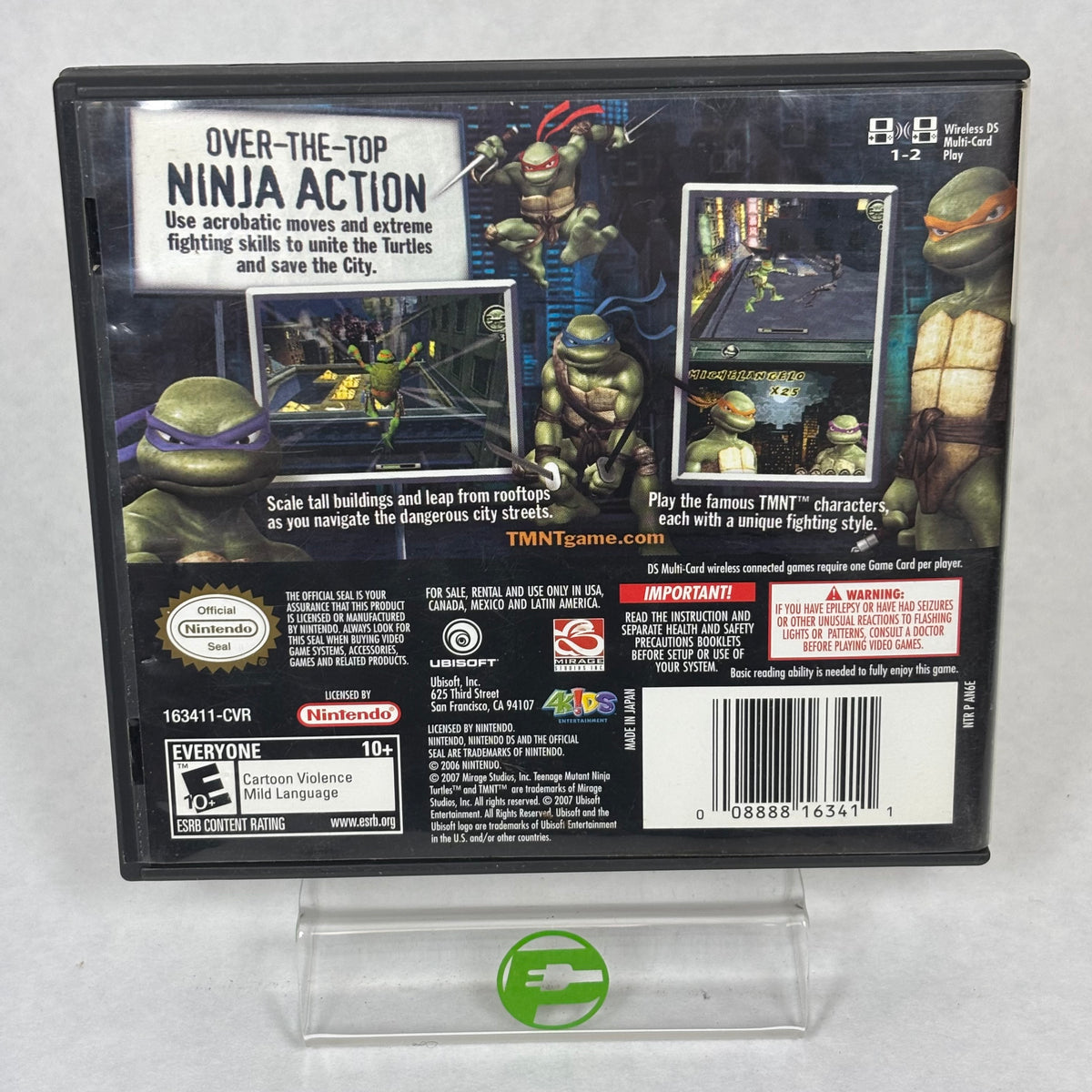 TMNT (Nintendo DS, 2007) Complete