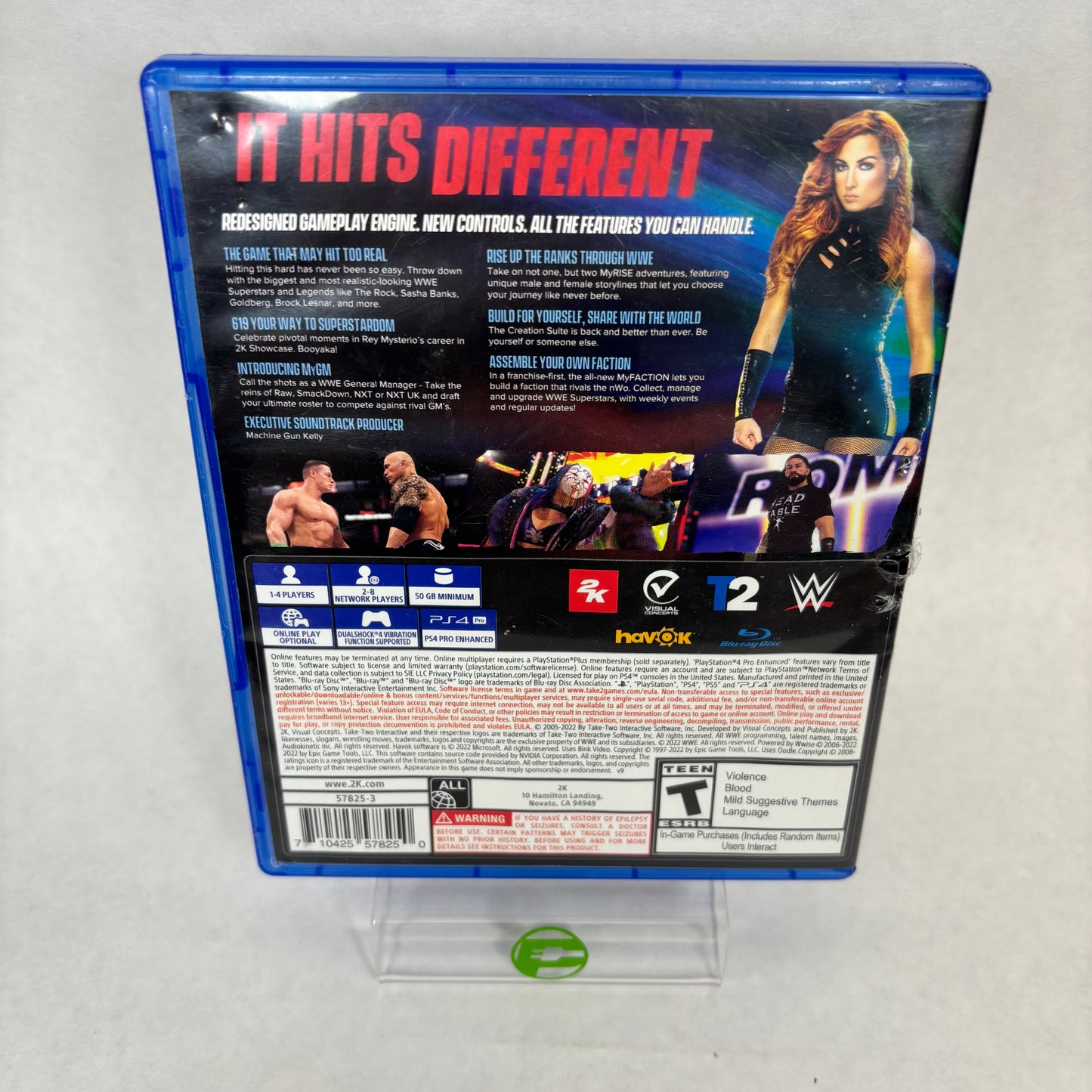 WWE 2K22 (Playstation 4, 2022)