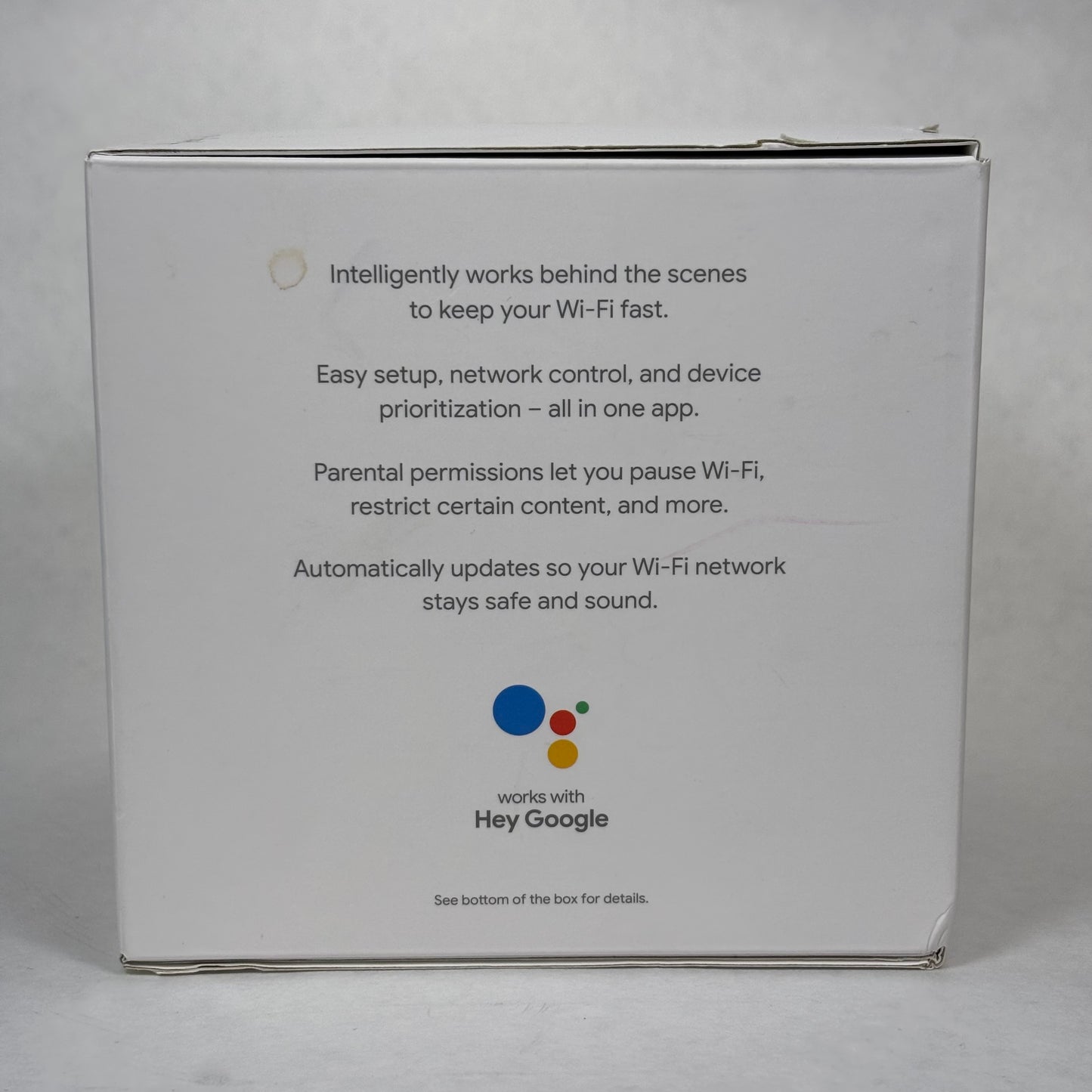 Google Wifi Dual Band WiFi 5 AC1200 Mesh Wifi Router GJ2CQ