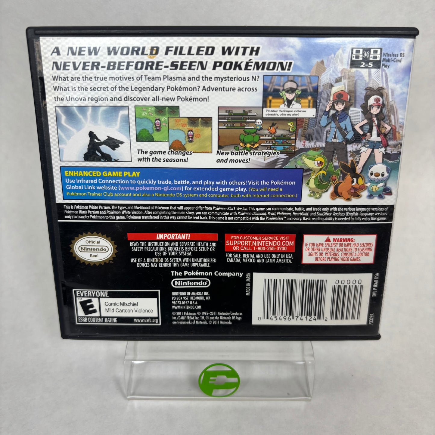 Pokemon White (Nintendo DS, 2011)