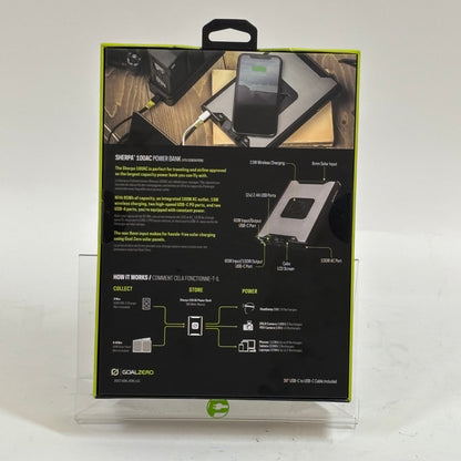 New Goal Zero Sherpa 100AC 22200