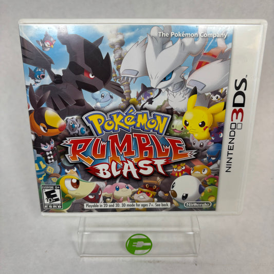 Pokemon Rumble Blast (Nintendo 3DS, 2011) Complete