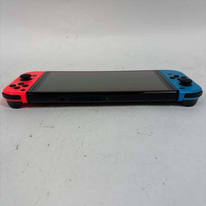 Nintendo Switch OLED Console Gaming System HEG-001 Red/Blue