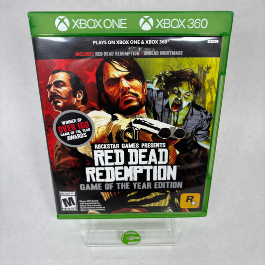 Red Dead Redemption [Game of the Year] (Microsoft Xbox One, 2016) Complete