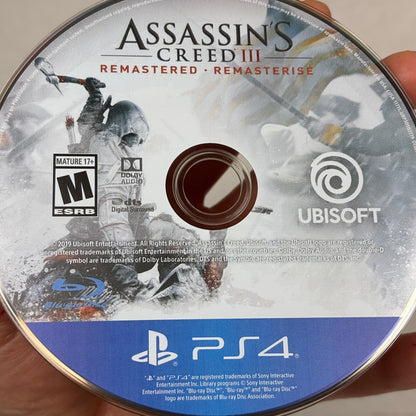 Assassin's Creed III Remastered (Playstation 4, 2019)