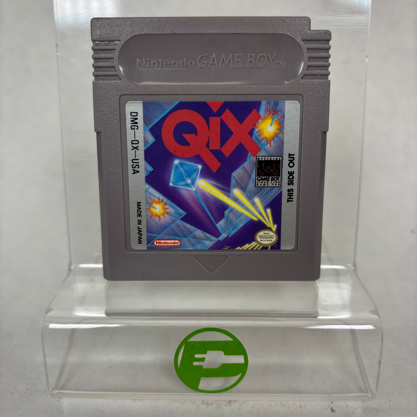 Qix (GameBoy, 1990) Cartridge Only
