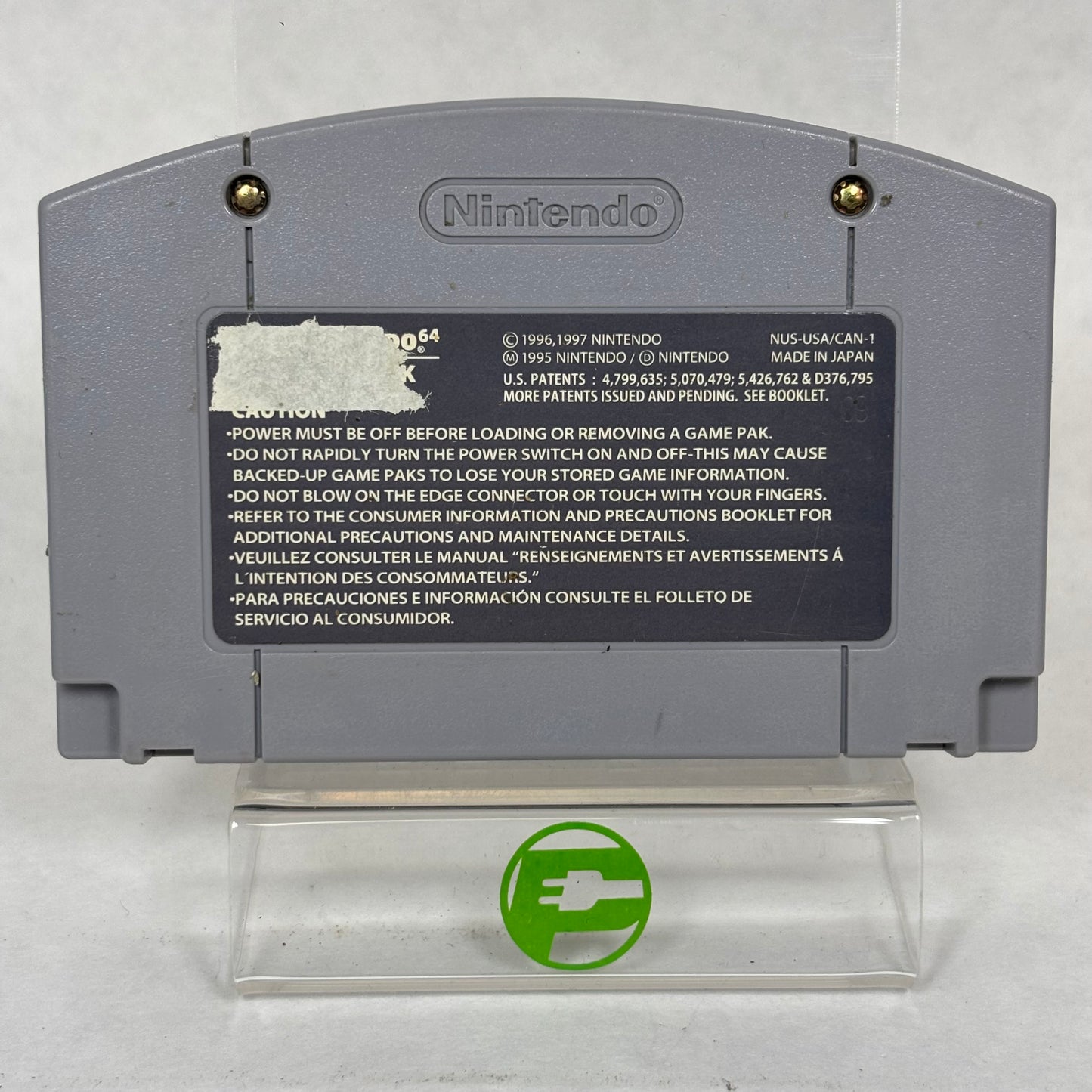 Wipeout (Nintendo 64, 1998) Cartridge Only