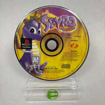 Spyro the Dragon (Playstation, 1998) Disc Only