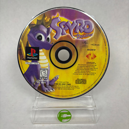 Spyro the Dragon (Playstation, 1998) Disc Only