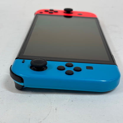 Nintendo Switch OLED Console Gaming System HEG-001 Red/Blue