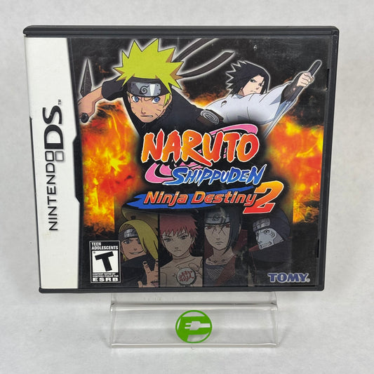 Naruto Shippuden: Ninja Destiny 2 (Nintendo DS, 2009) Complete