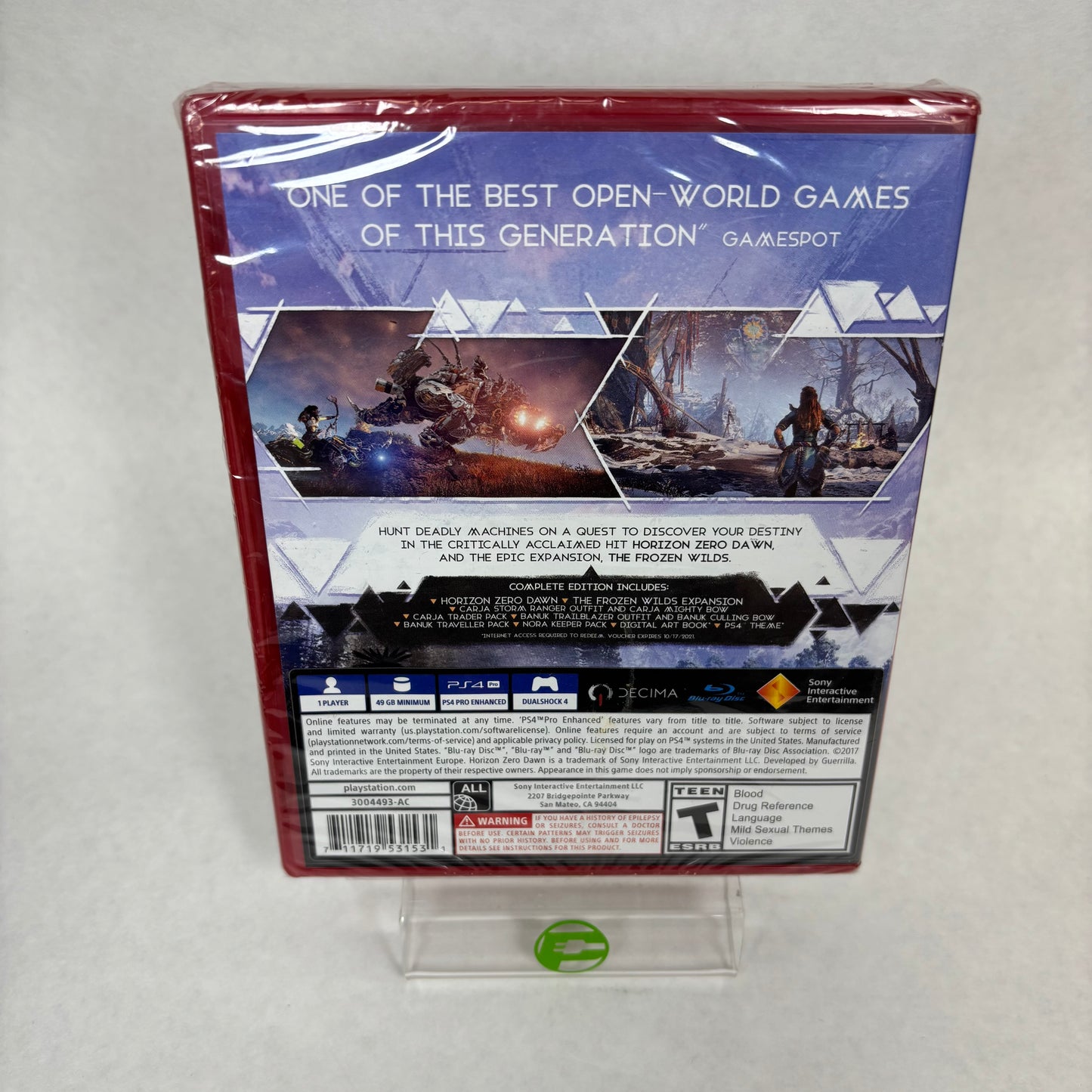 New Horizon Zero Dawn [Complete Edition Playstation Hits] (Playstation 4, 2017)