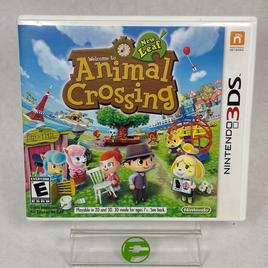 Animal Crossing: New Leaf (Nintendo 3DS, 2013) Complete