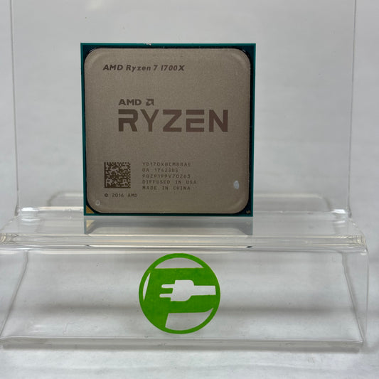 AMD Ryzen 7 1700X 3.40GHz 8 Core YD170XBCM88AE 16 Thread AM4