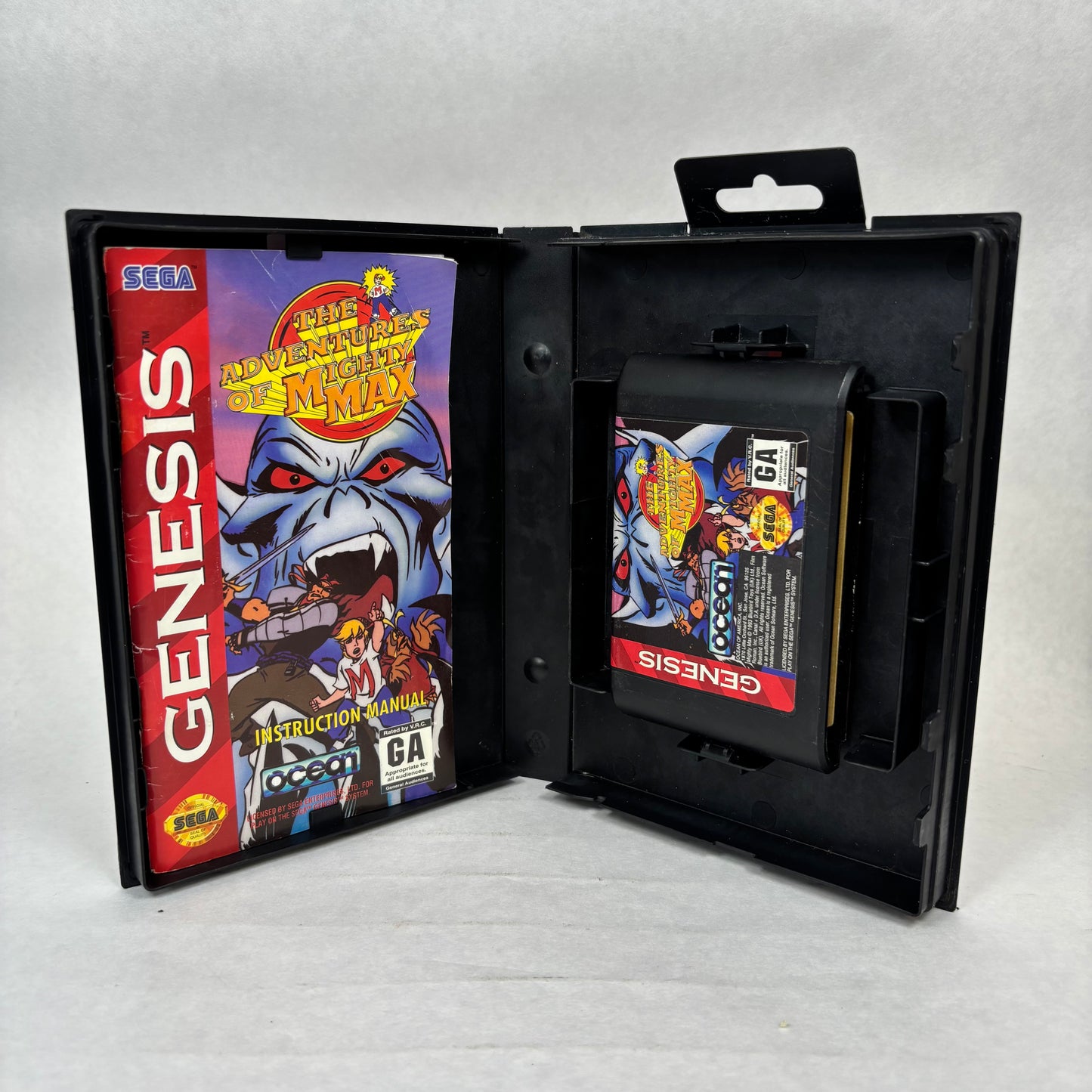 Adventures of Mighty Max (Sega Genesis, 1995) Complete