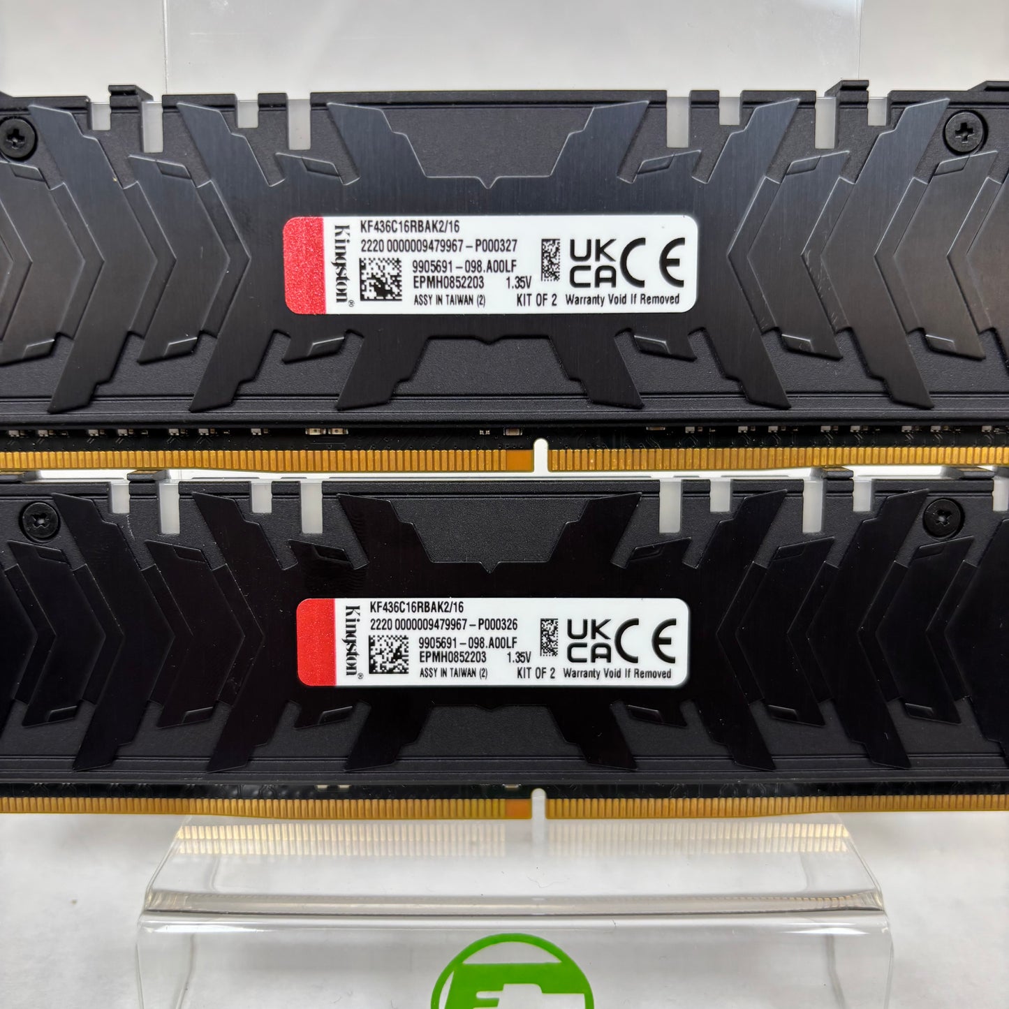 Kingston FURY Renegade RGB 16GB (2x8GB) RAM DDR4 3600MHz KF436C16RBAK2/16