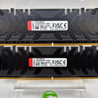 Kingston FURY Renegade RGB 16GB (2x8GB) RAM DDR4 3600MHz KF436C16RBAK2/16