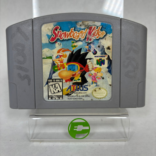 Snowboard Kids (Nintendo 64, 1998) Cartridge Only