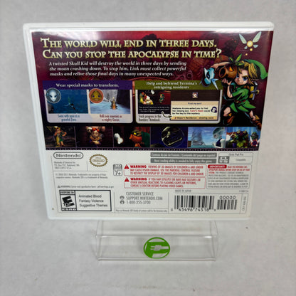 Zelda Majora's Mask 3D [Nintendo Selects] (Nintendo 3DS, 2019) Complete