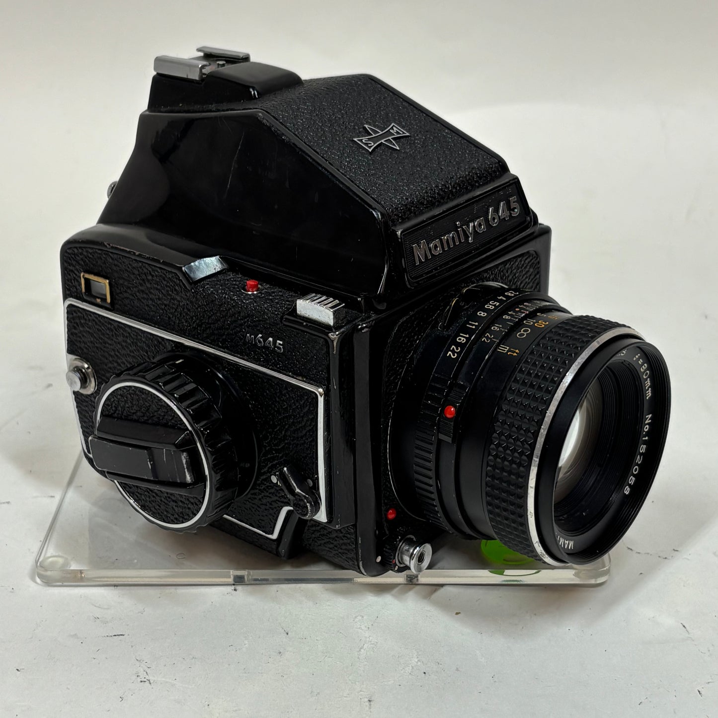 Mamiya M645 Medium Format Film Camera w/ Sekor C 80mm f/2.8